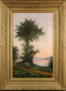 LANGRAND ADELE MICHELLE 1814-1853,Paysanne au Bord du Lac,Galerie Moderne BE 2012-01-17