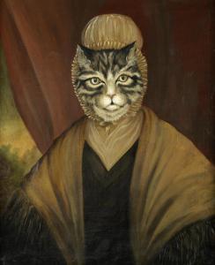 Lann Julia 1900-1900,A tabby lady,Bonhams GB 2013-01-29