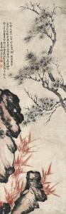 LANSHENG XIE 1760-1831,PLUM, BAMBOO AND ROCK,China Guardian CN 2015-04-01