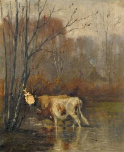 LANSIL Wilbur H 1855-1897,A Wood Pool,1890,Skinner US 2009-03-06
