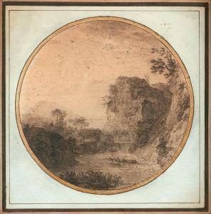 LANTARA Simon Mathurin 1729-1778,Paire de paysages,Ferri FR 2022-11-09