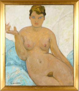 LANTOINE Fernand 1876-1955,Nu féminin,Cannes encheres, Appay-Debussy FR 2024-02-23
