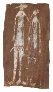 LANYIRRDA BILLY 1925-1975,Male and Female Namarnde,1966,Bonhams GB 2015-09-06