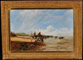 LARA Edwina W 1850-1882,Fisherfolk on beach,Anderson & Garland GB 2017-06-13