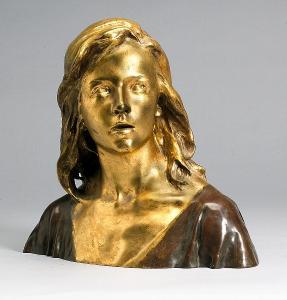 LARCHE Raoul Francois 1860-1912,Larche : A bronze bust of Christ,Bonhams GB 2004-09-14