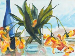 LARMOUR Lynne,STILL LIFE, FLOWERS,Ross's Auctioneers and values IE 2023-10-11
