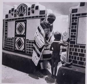LARRABEE Constance Stuart,NDEBELE WOMAN AND CHILD, NDEBELE CHILD and NDEBELE,Stephan Welz 2020-03-28
