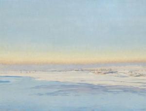 LARSEN MEYER Otto 1873-1972,Winter scenery,1925,Bruun Rasmussen DK 2018-10-29