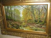 LARSEN Thorvald 1881-1947,Wood Creek,1908,Ivey-Selkirk Auctioneers US 2006-06-16
