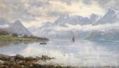 LARSSEN Johann 1854-1920,Hardanger Fjord,Zeller DE 2008-12-04