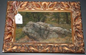 LASARTE E.,Study of a Rock in a Woodland,1904,Tooveys Auction GB 2011-02-23