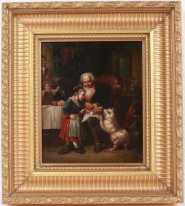 LASCELLES J,Family Scene,18th century,Nye & Company US 2021-07-21