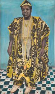 LASEKAN Akinola 1916-1974,Chief Aro of Owo, the Afobaje Omolowo,1965,Sotheby's GB 2022-03-22