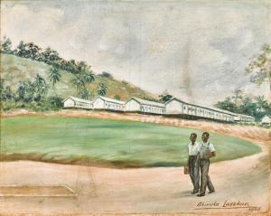 LASEKAN Akinola,Male Students' Temporary Hostels, Unilife, Ile-Ife,1968,Sotheby's 2023-10-19