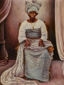 LASEKAN Akinola 1916-1974,The artist's mother,1954,Sotheby's GB 2022-03-22