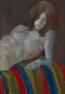 LASKER Joe 1919,Reclining Nude,Barridoff Auctions US 2019-06-22