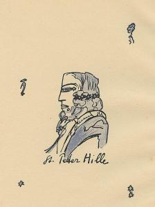 LASKER SCHÜLER Else 1876-1945,Das Peter Hille-Buch,1919,Kedem IL 2015-09-08