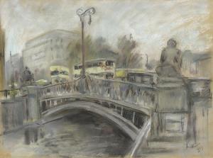 LASKO Hans 1900,Die Potsdamer Brücke in Berlin,1931,Galerie Bassenge DE 2012-11-29