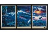 LASSEN Christian 1956,Enchantrism (a set of 3 in a frame),Mainichi Auction JP 2021-07-16