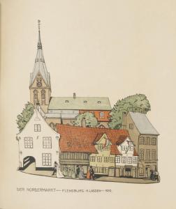 LASSEN Käte 1880-1956,Portfolio: Aus den Winkeln der Stadt,1910,Stahl DE 2023-06-23