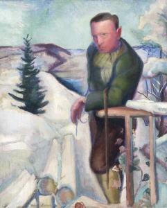 LASSER Hans 1891-1932,Wanderer im Winter.,Neumeister DE 2003-11-13