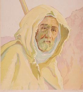 LASZENKO Aleksander 1883-1944,Głowa Beduina,1932,Rempex PL 2016-02-24