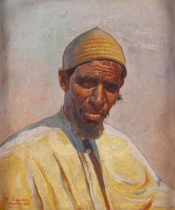 LASZENKO Aleksander 1883-1944,Man from Akaba,1935,Desa Unicum PL 2023-08-31