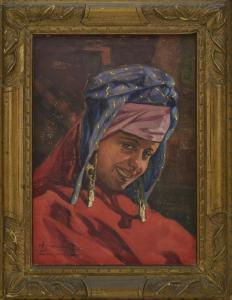 LASZENKO Aleksander 1883-1944,Portret kobiety,Rempex PL 2023-12-13