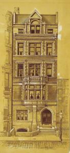 LATHROP Francis 1849-1909,House of Mrs. Charles Kneelend,Eldred's US 2007-10-31