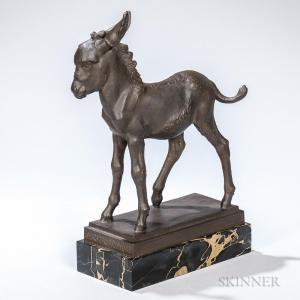 LATHROP Gertrude Katherine 1896-1986,Figure of a Donkey,1928,Skinner US 2017-10-13