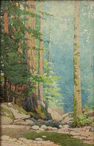LATIMER Lorenzo Palmer 1857-1941,Redwoods,Clars Auction Gallery US 2013-04-14