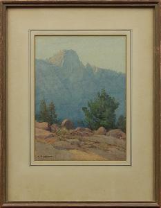 LATIMER Lorenzo Palmer 1857-1941,Sunrise over Mountain Ridge,Clars Auction Gallery US 2013-04-14
