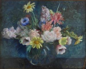 LATTER Ruth 1800-1900,Still life flowers,Burstow and Hewett GB 2019-03-20