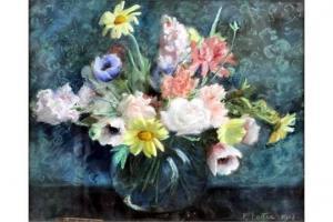 LATTER Ruth 1800-1900,Still life of flowers in a vase,Canterbury Auction GB 2015-04-14