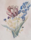 LATTEUX Eugène 1805-1850,Bouquet de fleurs,1833,Neret-Minet FR 2016-10-28