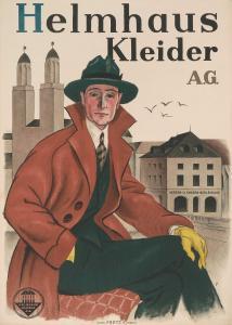 LAUBI Hugo 1888-1959,Helmhaus Kleider AG,1921,Schuler CH 2021-06-16