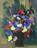 LAUFER Milia 1923-2008,Flower Vase,Montefiore IL 2017-05-16