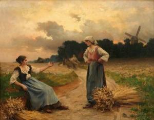 LAUGEE Georges 1853-1937,THE END OF THE DAY,Freeman US 2007-06-24