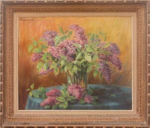 LAUNAY Edmond 1900-1900,Bouquet de lilas,Osenat FR 2012-03-25