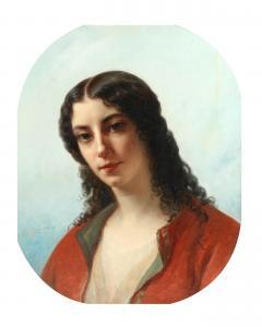 laure Jules 1806-1861,Portrait of a young lady,Bonhams GB 2019-03-20