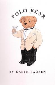 LAUREN Ralph 1900-2000,Polo Bear,John Nicholson GB 2014-05-28