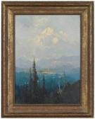 LAURENCE Sydney Mortimer 1865-1940,Mount Mc Kinley, Alaska,1922,Brunk Auctions US 2019-12-07