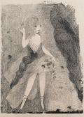 LAURENCIN Marie 1883-1956,danseuse aux fleurs (marchesseau 54),1921,Sotheby's GB 2004-11-29