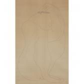LAURENS Henri 1885-1954,FEMME ASSISE,1949,Tajan FR 2025-07-17