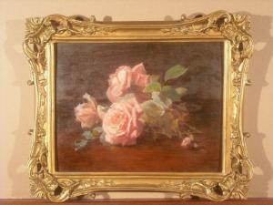 LAURENT Élie Joseph 1841-1926,Roses roses,Etienne de Baecque FR 2012-10-20