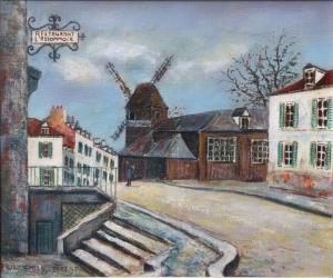 LAURENT Bruno Emile 1928,Le moulin de la galette,Le Calvez FR 2020-05-17
