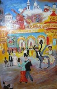 LAURENT Bruno Emile 1928,Moulin rouge, hommage à la goulue…,Rossini FR 2008-07-18