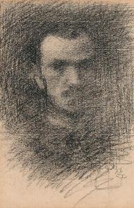 LAURENT Ernest Joseph 1859-1929,Autoportrait,Artcurial | Briest - Poulain - F. Tajan FR 2021-06-09