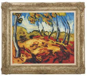 LAURENT Jacques 1900-1900,Abstract landscape,Christie's GB 2010-06-24