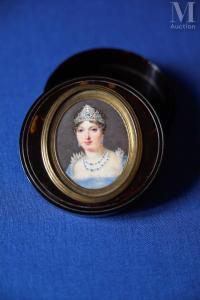 LAURENT Jean Antoine,Portrait de Caroline Murat, reine de Naples,1810,Millon & Associés 2023-05-25